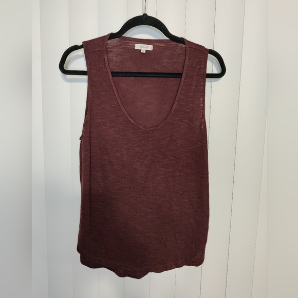 Madewell Tops - Madewell Brown Tank Top Size Medium